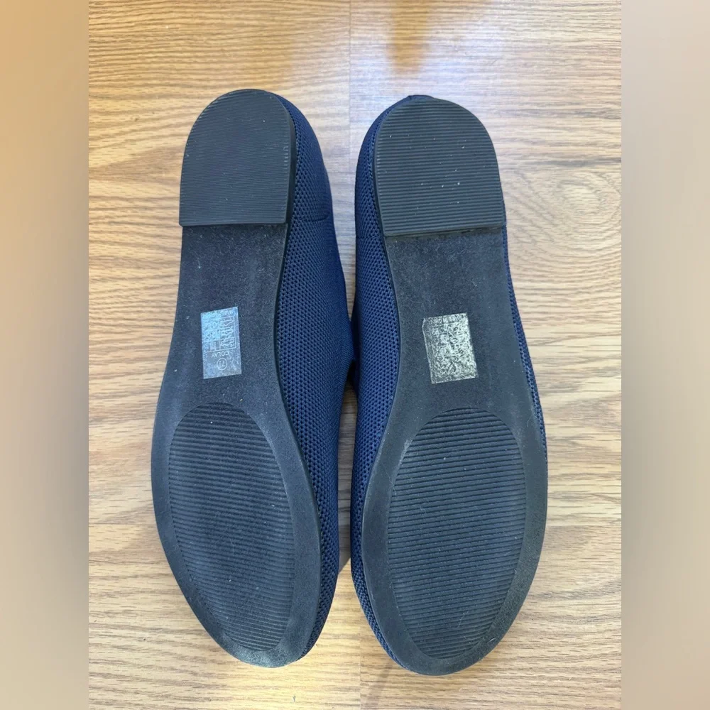 [Taryn Rose] “Colay” Blue Knit Ballet Flat Comfort by Design Sz: 7.5 - Picture 3 of 7